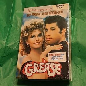 Grease (VHS, 1998, 20th Anniversary Edition)  FACTORY SEAL